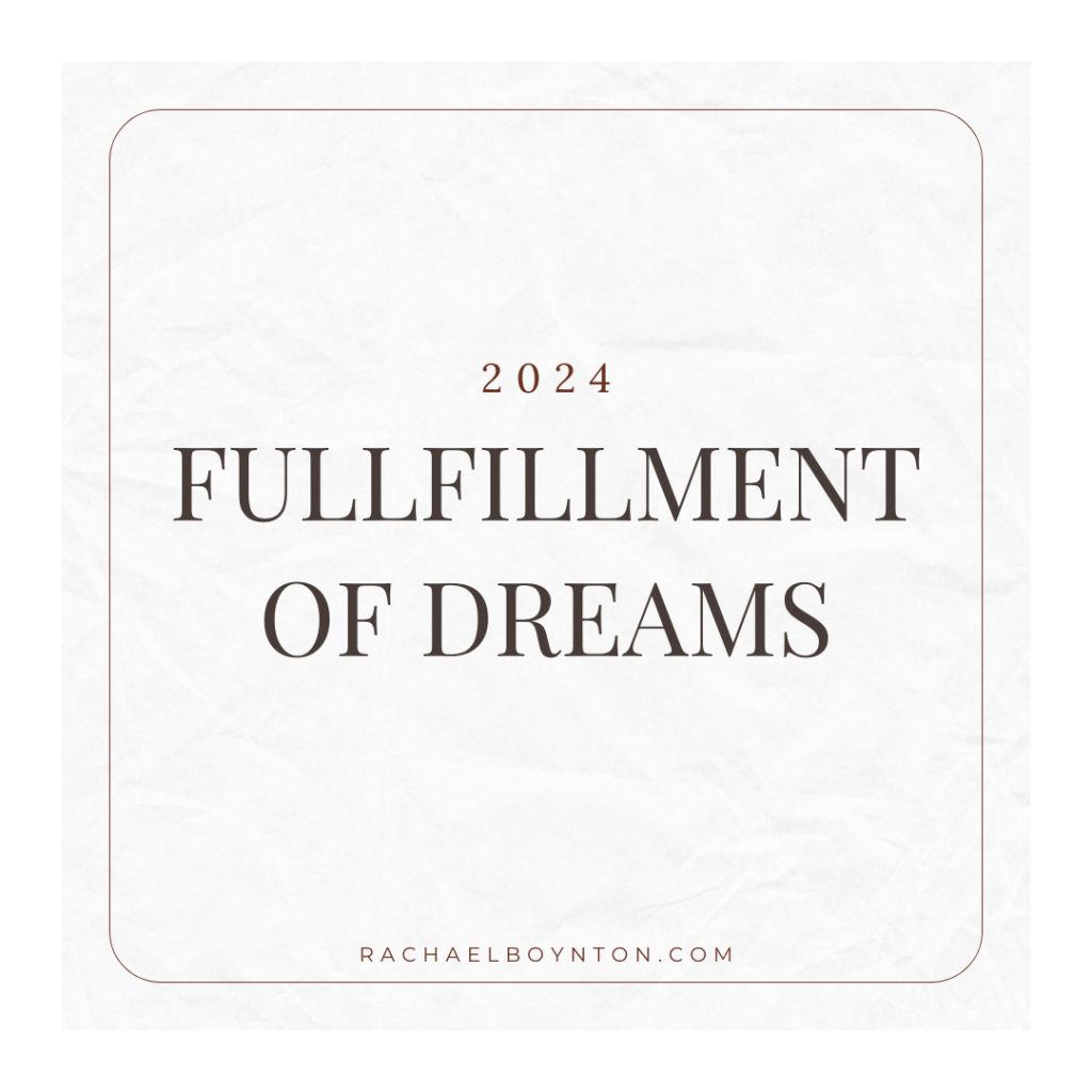 Looking Ahead: A Year for Fulfillment of&nbsp;Dreams